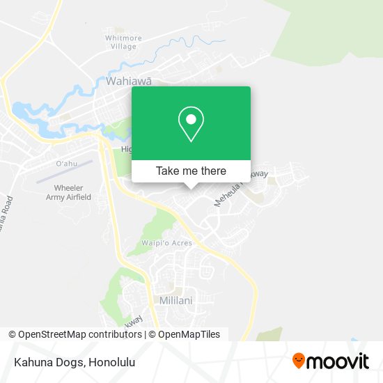 Kahuna Dogs map