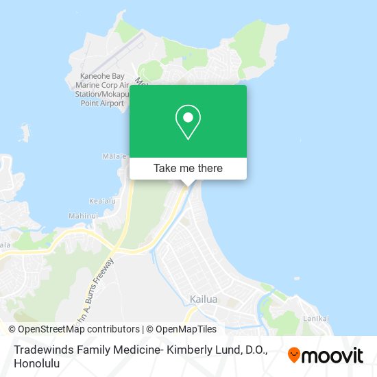 Tradewinds Family Medicine- Kimberly Lund, D.O. map