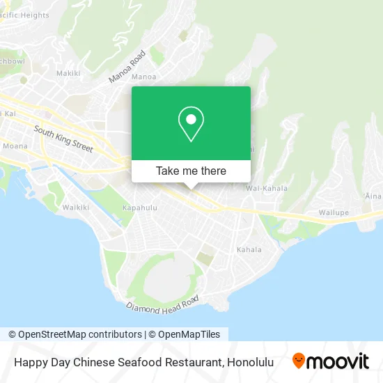Happy Day Chinese Seafood Restaurant map