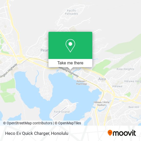 Mapa de Heco Ev Quick Charger