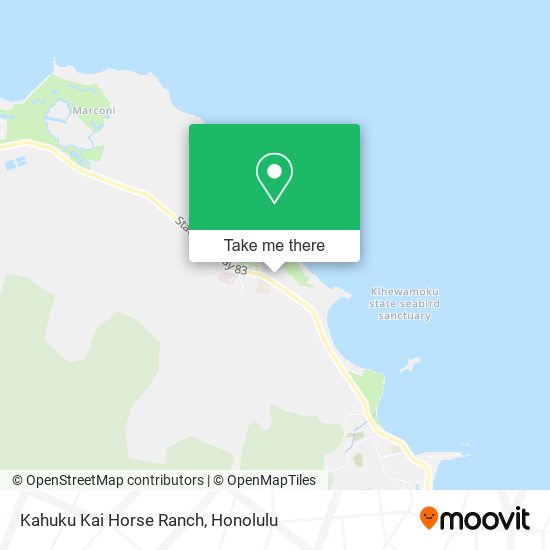 Mapa de Kahuku Kai Horse Ranch