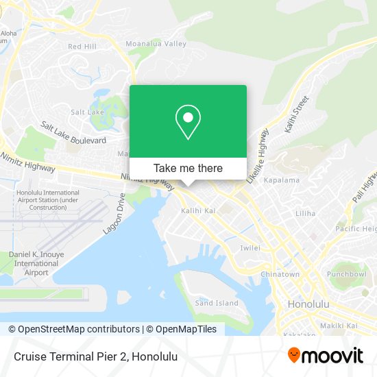 Cruise Terminal Pier 2 map