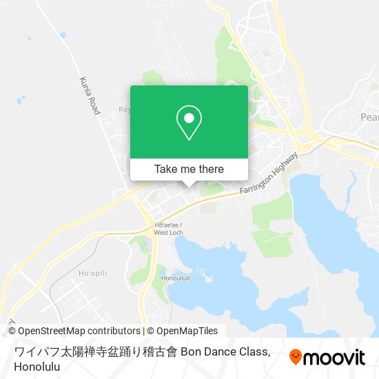 ワイパフ太陽禅寺盆踊り稽古會 Bon Dance Class map