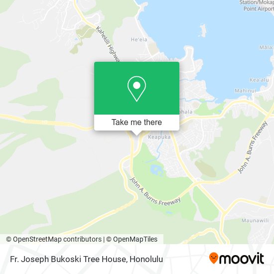 Fr. Joseph Bukoski Tree House map