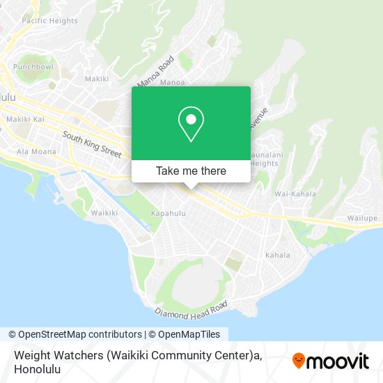 Weight Watchers (Waikiki Community Center)a map