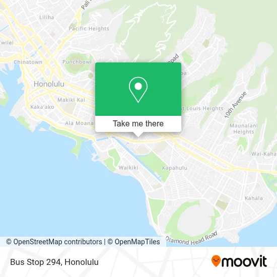 Bus Stop 294 map