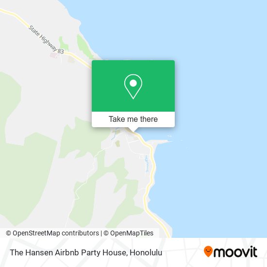 The Hansen Airbnb Party House map