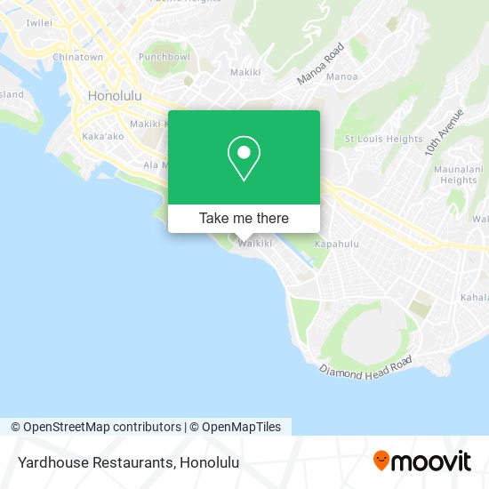 Yardhouse Restaurants map