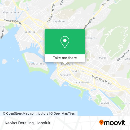 Keola's Detailing map