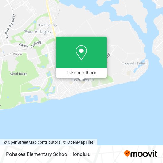 Pohakea Elementary School map