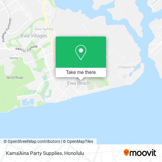 Kama'Aina Party Supplies map