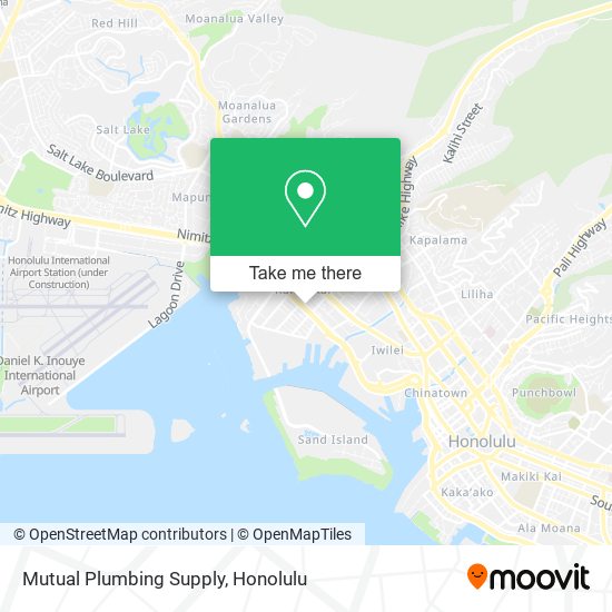 Mutual Plumbing Supply map