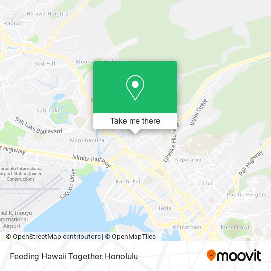 Feeding Hawaii Together map