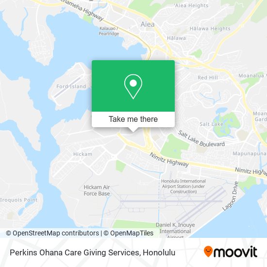 Perkins Ohana Care Giving Services map