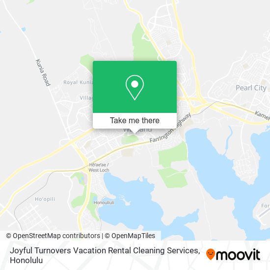 Mapa de Joyful Turnovers Vacation Rental Cleaning Services
