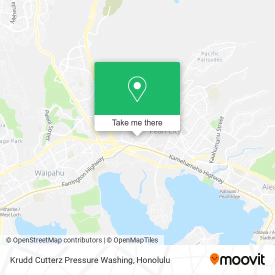 Krudd Cutterz Pressure Washing map