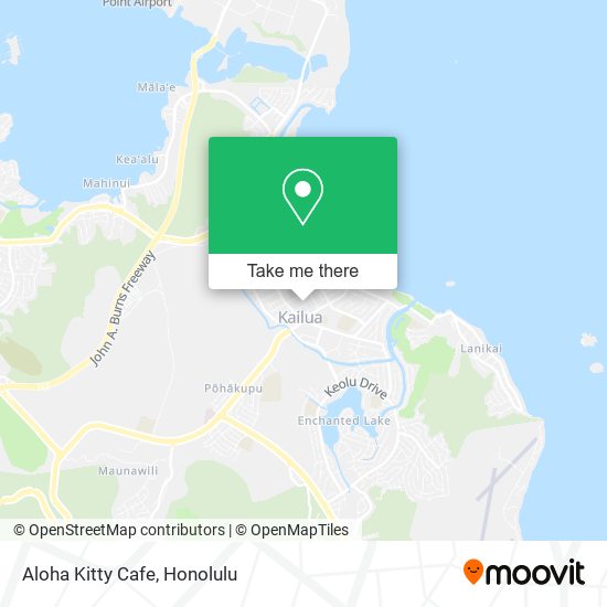 Aloha Kitty Cafe map