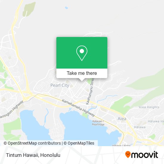 Tintum Hawaii map