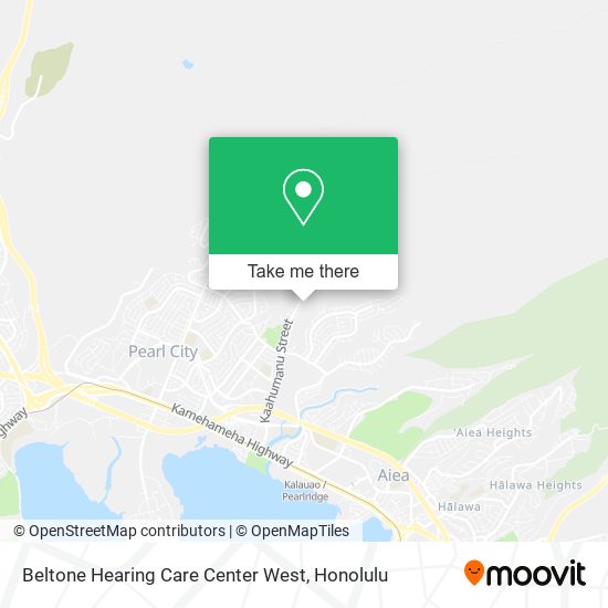 Beltone Hearing Care Center West map