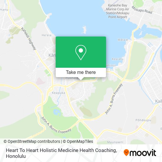 Heart To Heart Holistic Medicine Health Coaching map