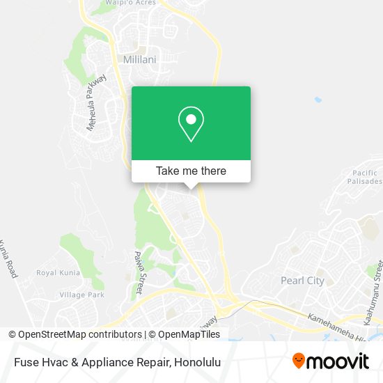 Fuse Hvac & Appliance Repair map