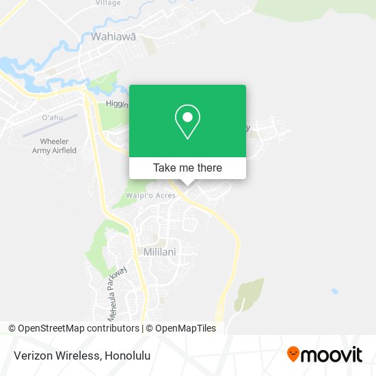 Verizon Wireless map