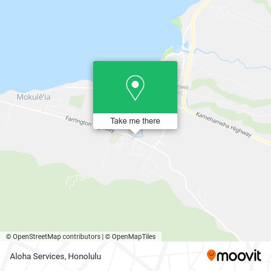 Aloha Services map