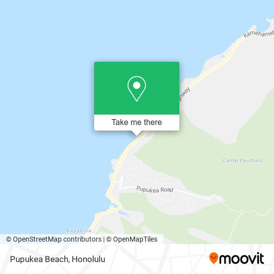 Mapa de Pupukea Beach