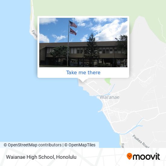 Waianae High School map