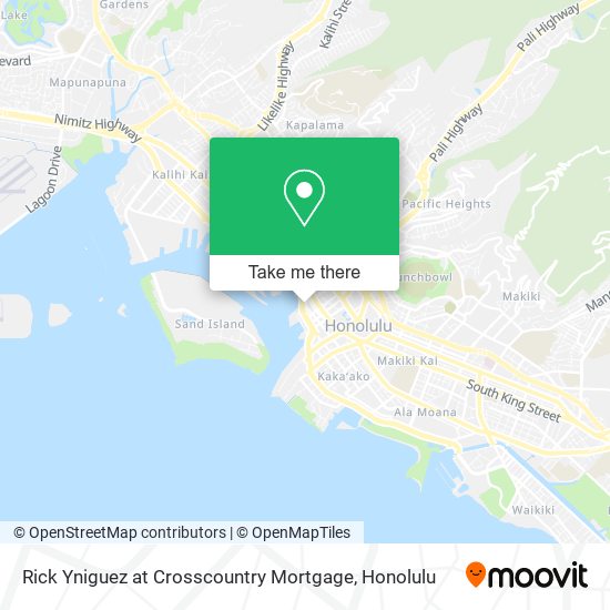 Rick Yniguez at Crosscountry Mortgage map