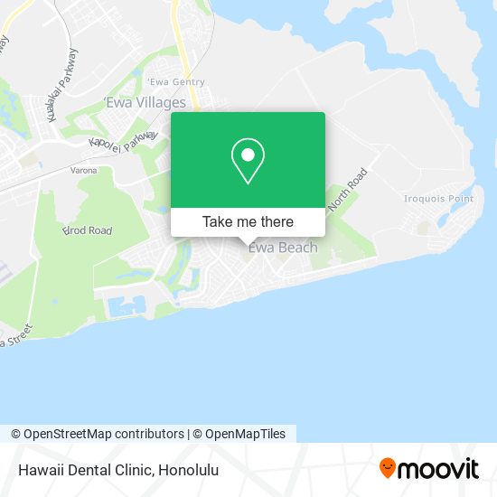 Hawaii Dental Clinic map