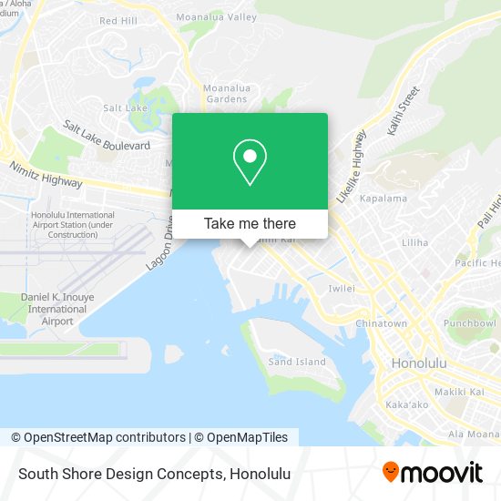 South Shore Design Concepts map