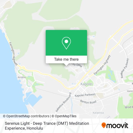 Mapa de Serenus Light - Deep Trance (DMT) Meditation Experience