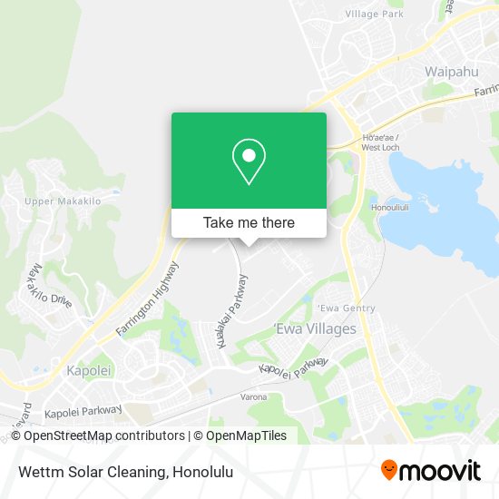 Wettm Solar Cleaning map