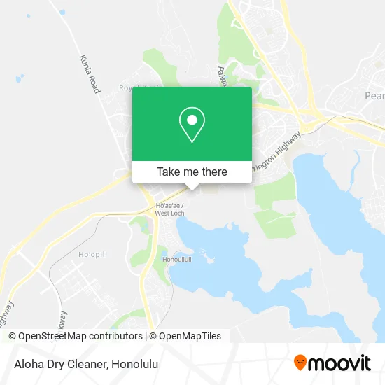 Aloha Dry Cleaner map