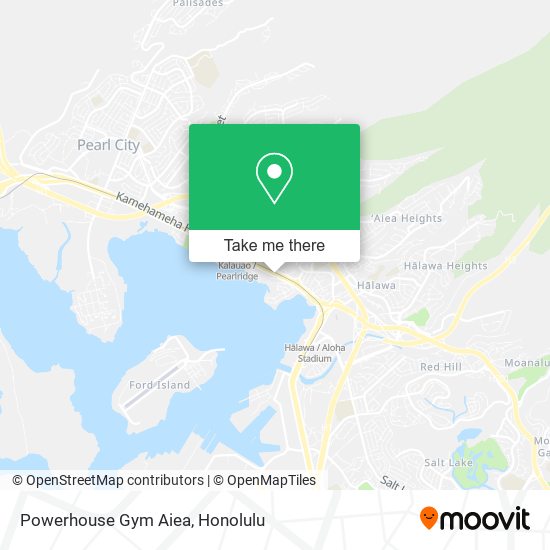 Powerhouse Gym Aiea map