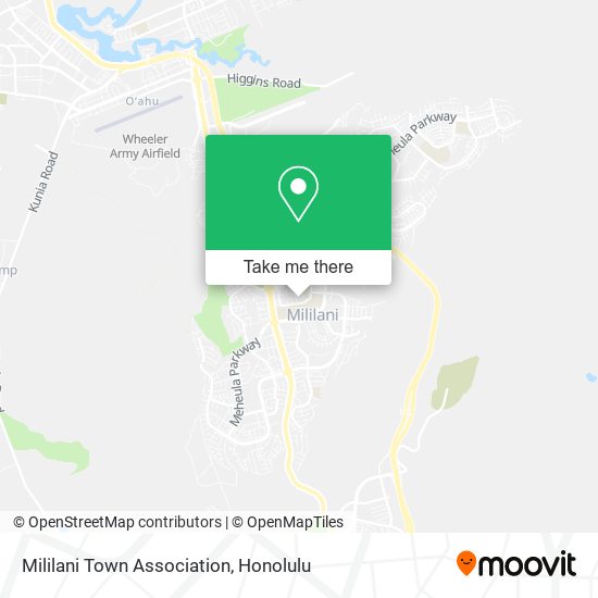 Mililani Town Association map