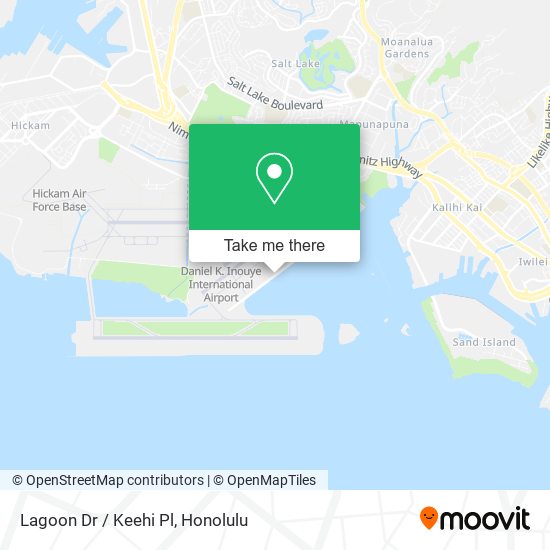 Mapa de Lagoon Dr / Keehi Pl