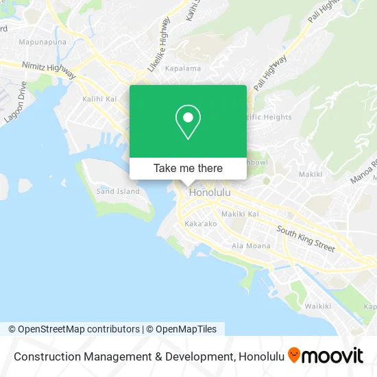 Construction Management & Development map