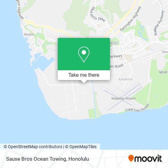 Sause Bros Ocean Towing map