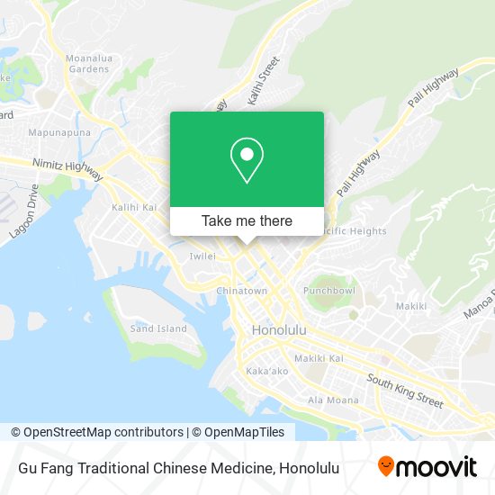 Gu Fang Traditional Chinese Medicine map