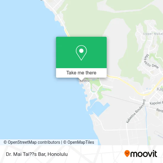 Dr. Mai Tai??s Bar map