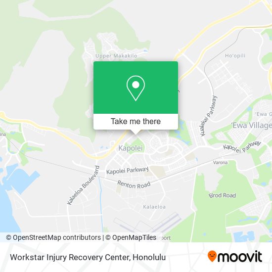 Workstar Injury Recovery Center map