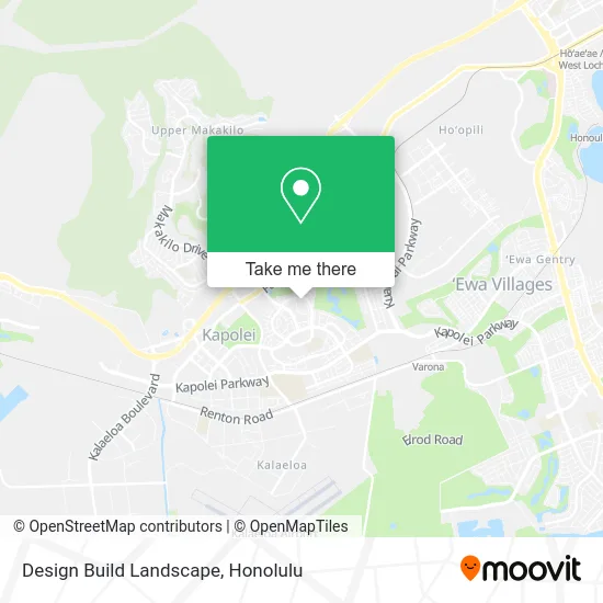 Design Build Landscape map