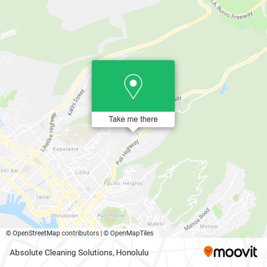 Absolute Cleaning Solutions map