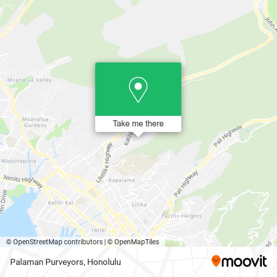 Palaman Purveyors map