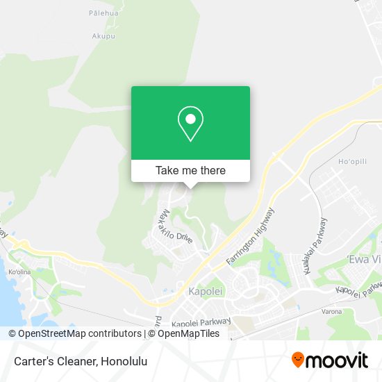 Mapa de Carter's Cleaner