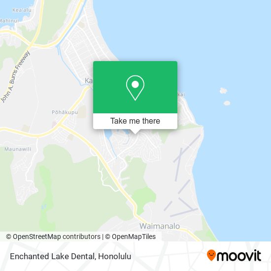 Enchanted Lake Dental map