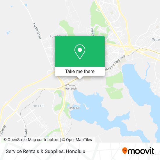 Service Rentals & Supplies map