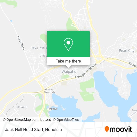 Mapa de Jack Hall Head Start